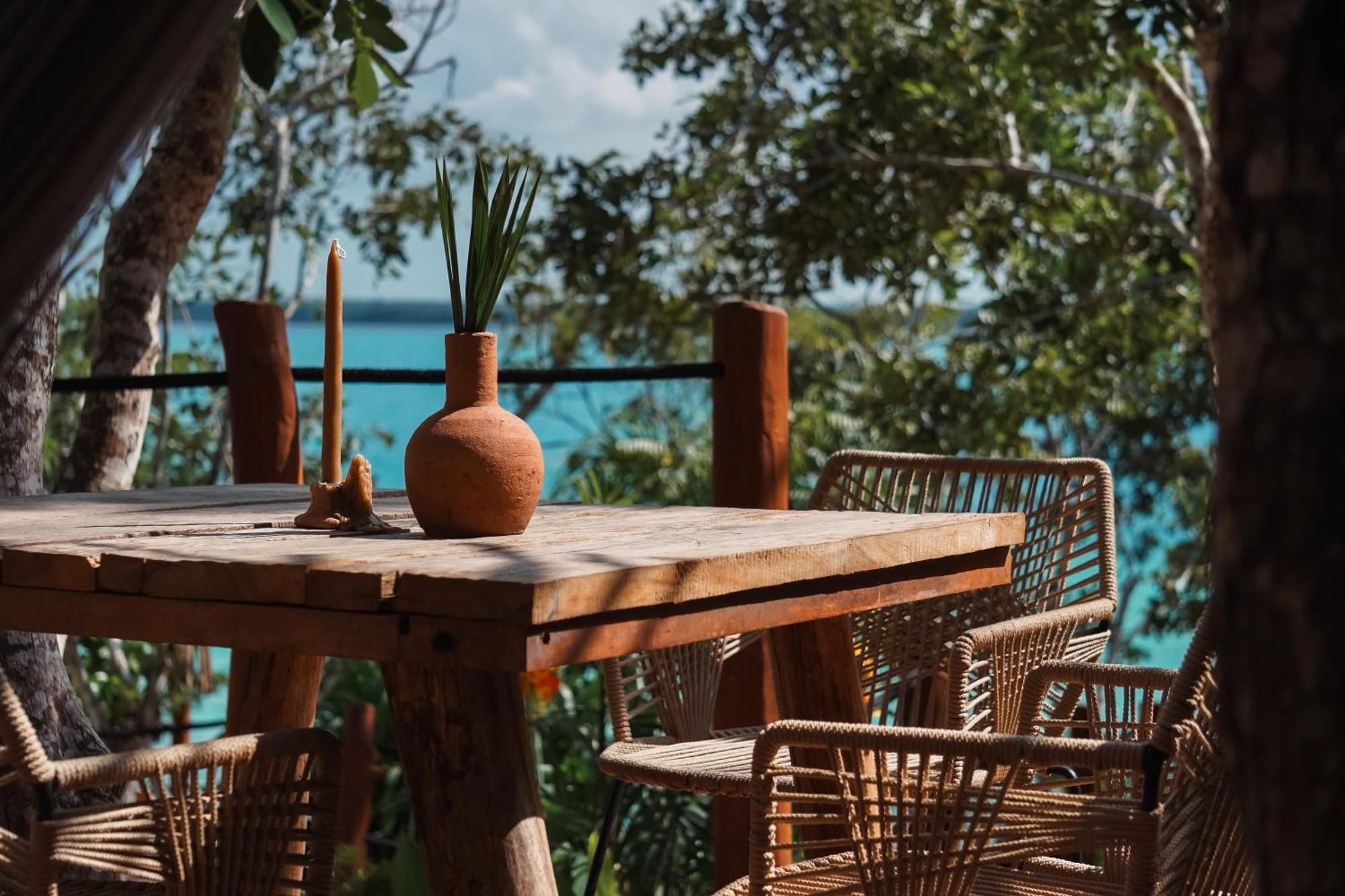 Naya Bacalar Lagoon Front Hotel Buitenkant foto