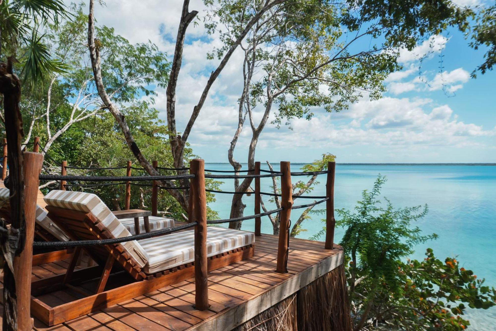 Naya Bacalar Lagoon Front Hotel Buitenkant foto