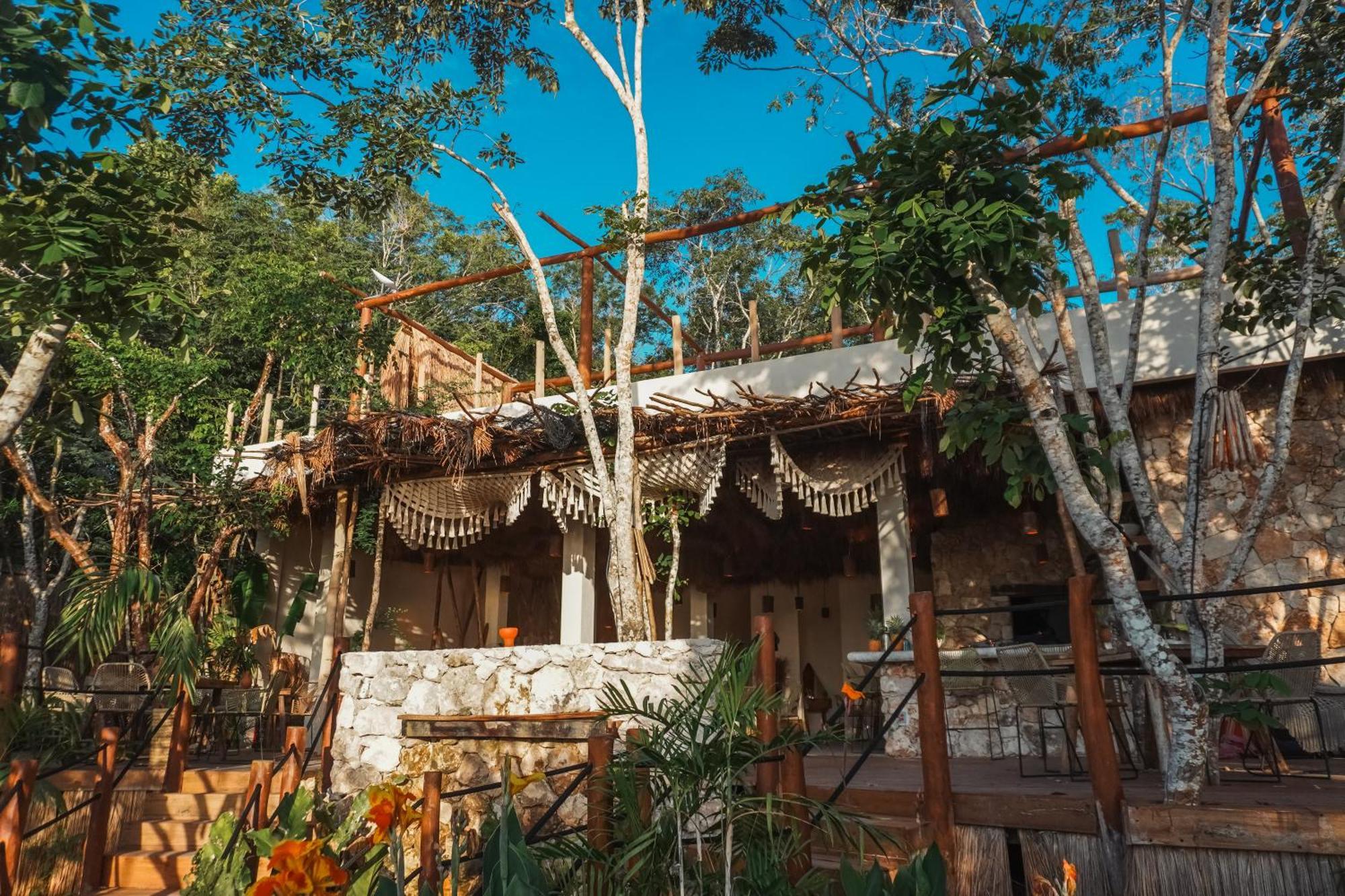 Naya Bacalar Lagoon Front Hotel Buitenkant foto